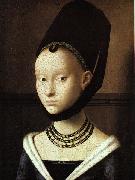 Petrus Christus Portrait of a Young Woman oil painting reproduction